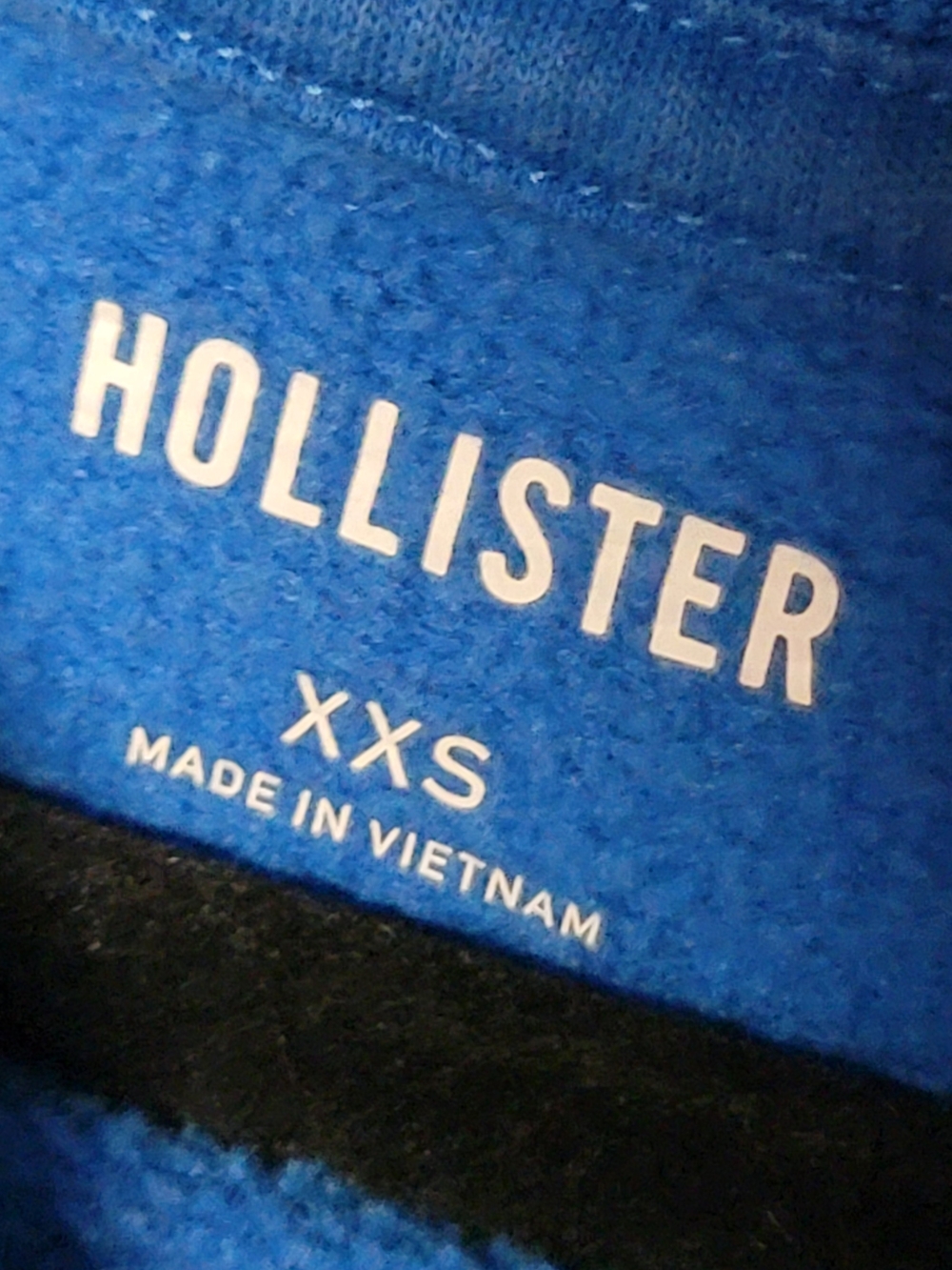 Hollister Bright Blue 'Tour d'Europe France 1995' Crewneck Sweatshirt - Picture 5 of 9